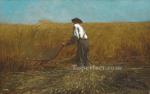 The Veteran In A New Field Realism painter Winslow Homer Oil Paintings